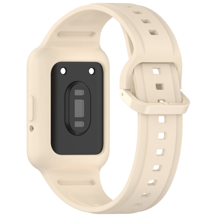 For  Huawei Band 9 NFC Two Color Frame Integrated Silicone Watch Band(Dream White) - free shipping - PMc TechLife - Order now!