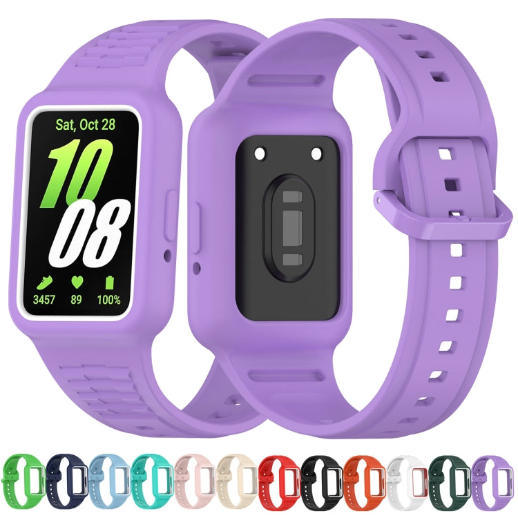 For  Huawei Band 8 Two Color Frame Integrated Silicone Watch Band(White) - free shipping - PMc TechLife - Order now!