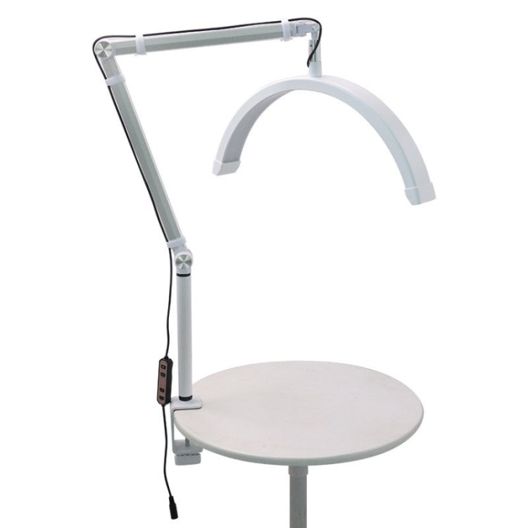 HD-M3X Pro 16 inch Adjustable Brightness Beauty Light Half Moon Light Eyelash Tech Lamp, Plug:AU Plug(White) - Selfie Light by PMC TechLife | Online Shopping South Africa | PMC TechLife | Buy Now Pay Later Mobicred