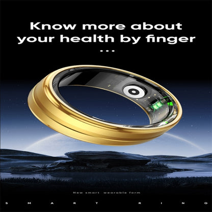 R06 SIZE 11 Smart Ring, Support Heart Rate / Blood Oxygen / Sleep Monitoring / Multiple Sports Modes(Gold) - Smart Rings / Smart Telephones by PMC Jewellery | Online Shopping South Africa | PMC Jewellery | Buy Now Pay Later Mobicred