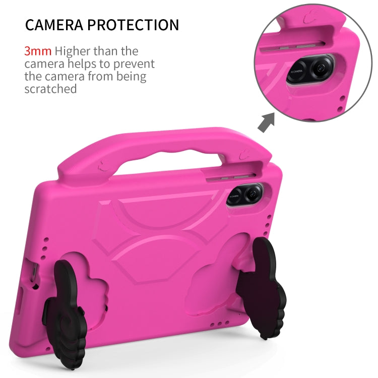 For Honor Pad X9 Children EVA Shockproof Tablet Case with Thumb Bracket(RoseRed) - Honor by PMC TechLife | Online Shopping South Africa | PMC TechLife | Buy Now Pay Later Mobicred
