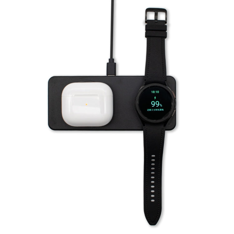 2-in-1 Multifunctional Magnetic Wireless Charging Base(Black) - free shipping - PMC Jewellery - Order now!