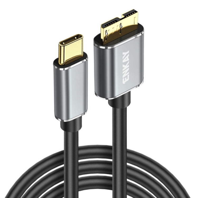 ENKAY USB 3.1 Type-C to USB 3.0 Micro B 10Gbps Data Camera Hard Drive Cable, Length:1.5m - Others by ENKAY | Online Shopping South Africa | PMC TechLife | Buy Now Pay Later Mobicred