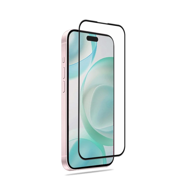 For iPhone 16 Pro mocolo 2.5D Full Glue Full Cover Tempered Glass Film - iPhone 16 Pro Tempered Glass by mocolo | Online Shopping South Africa | PMC Jewellery | Buy Now Pay Later Mobicred