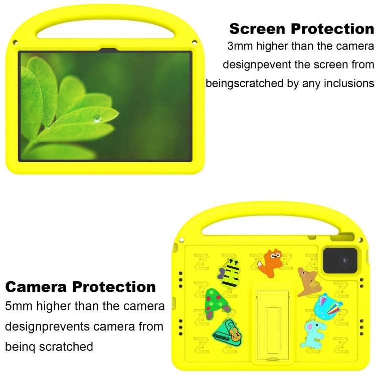 For Lenovo Tab M11 / Xiaoxin Pad 11 2024 Cartoon Sparrow EVA Shockproof Tablet Case(Yellow) - Lenovo by PMC TechLife | Online Shopping South Africa | PMC TechLife | Buy Now Pay Later Mobicred