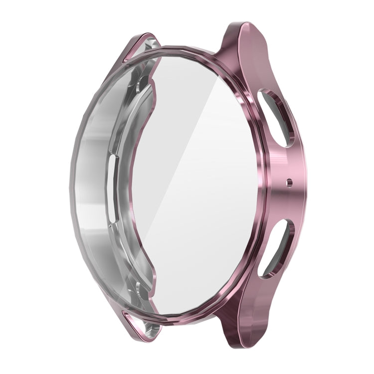 For Samsung Galaxy Watch7 44mm ENKAY Hat-Prince Full Coverage Electroplated Soft TPU Case with Screen Protection(Pink) - free shipping - PMc TechLife - Order now!