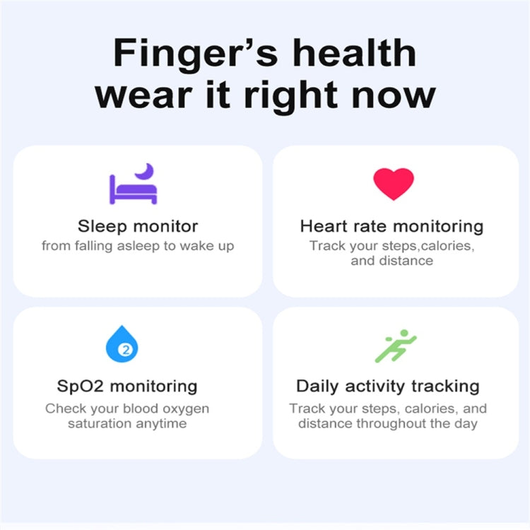 R03 SIZE 10 Smart Ring, Support Heart Rate / Blood Oxygen / Sleep / Multiple Sports Modes(Black) - Smart Rings / Smart Telephones by PMC TechLife | Online Shopping South Africa | PMC TechLife | Buy Now Pay Later Mobicred