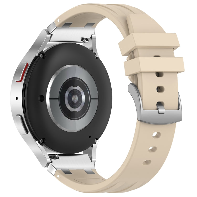 For Amazfit Active 20mm Quick Release Silver Buckle Royal Silicone Watch Band(Starlight) - free shipping - PMC TechLife - Order now!