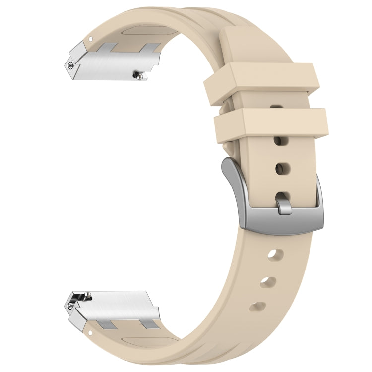 For Amazfit Active 20mm Quick Release Silver Buckle Royal Silicone Watch Band(Starlight) - free shipping - PMC TechLife - Order now!