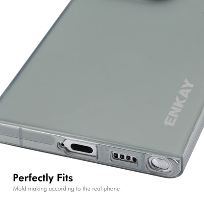 For Samsung Galaxy S24 Ultra 5G ENKAY Hat-Prince Translucent Matte TPU Soft Phone Case(White) - Galaxy S24 Ultra 5G Cases by ENKAY | Online Shopping South Africa | PMC Jewellery | Buy Now Pay Later Mobicred