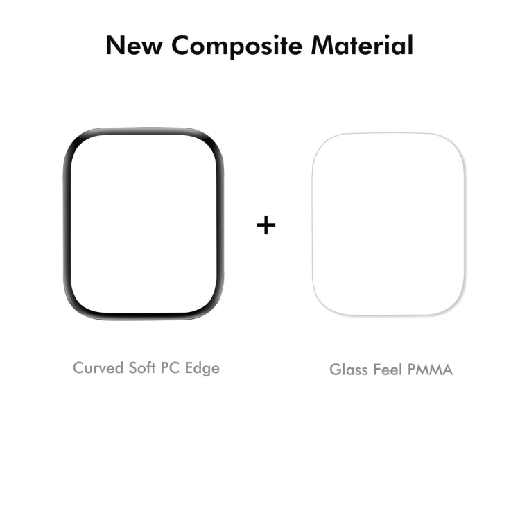 For Apple Watch Series 10 42mm ENKAY 3D Full Coverage Soft PC Edge PMMA HD Screen Film - Screen Protector by ENKAY | Online Shopping South Africa | PMC TechLife | Buy Now Pay Later Mobicred