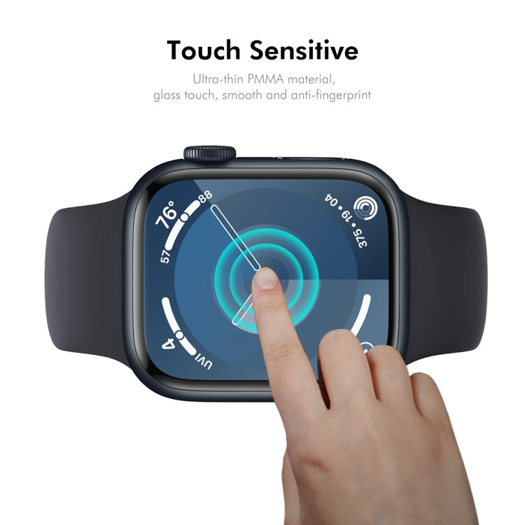 For Apple Watch Series 10 42mm ENKAY 3D Full Coverage Soft PC Edge PMMA HD Screen Film - Screen Protector by ENKAY | Online Shopping South Africa | PMC TechLife | Buy Now Pay Later Mobicred