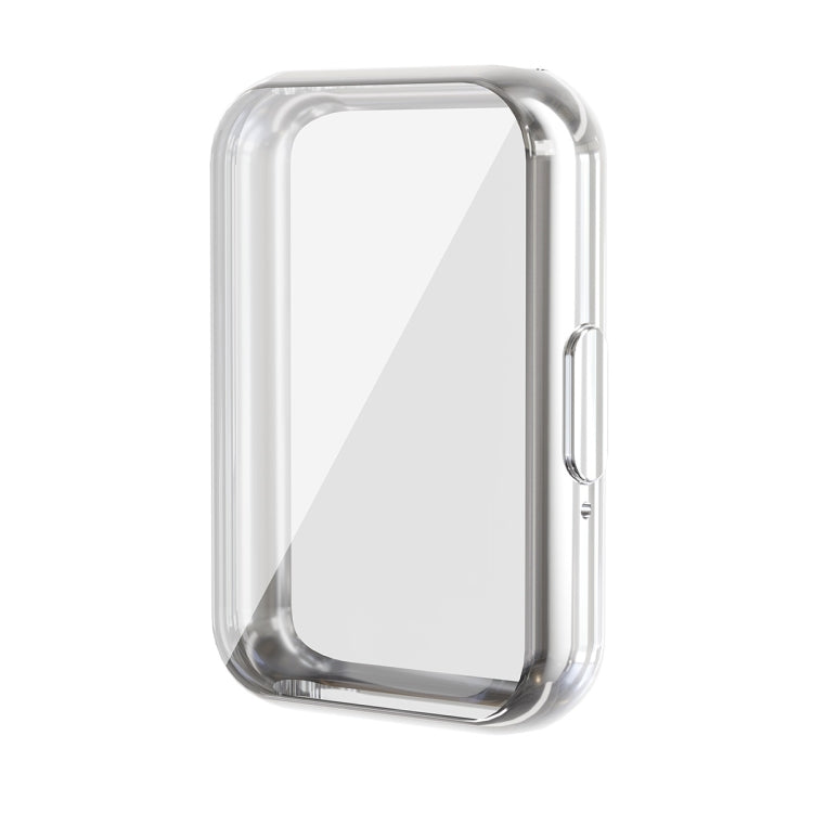 For Samsung Galaxy Fit3 ENKAY Hat-Prince Full Coverage Electroplated Soft TPU Case with Screen Protection(Silver) - free shipping - PMc TechLife - Order now!