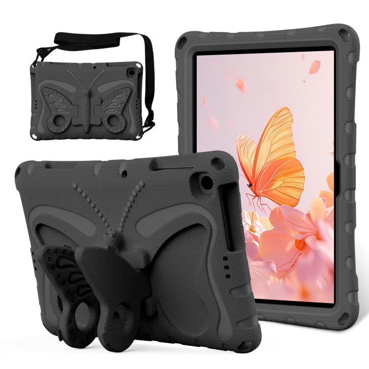 For Honor Pad X6 / Enjoy Tablet 2 Butterfly Bracket EVA Shockproof Tablet Case(Black) - Honor by PMC TechLife | Online Shopping South Africa | PMC TechLife | Buy Now Pay Later Mobicred