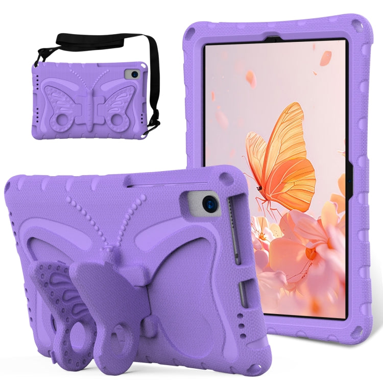 For Honor V6 10.4 2020 Butterfly Bracket EVA Shockproof Tablet Case(Light Purple) - Honor by PMC TechLife | Online Shopping South Africa | PMC TechLife | Buy Now Pay Later Mobicred