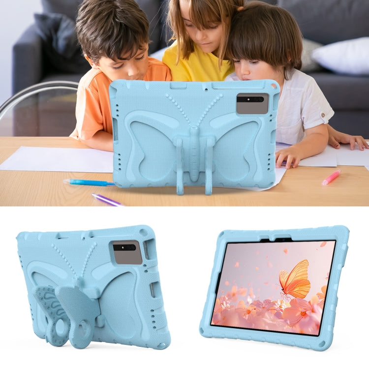 For Huawei MatePad SE 11 2024 Butterfly Bracket EVA Shockproof Tablet Case(Light Blue) - Huawei by PMC TechLife | Online Shopping South Africa | PMC TechLife | Buy Now Pay Later Mobicred