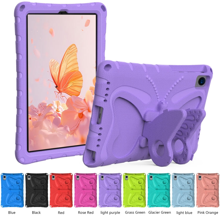 For Huawei MatePad 10.4 Butterfly Bracket EVA Shockproof Tablet Case(Light Purple) - Huawei by PMC TechLife | Online Shopping South Africa | PMC TechLife | Buy Now Pay Later Mobicred