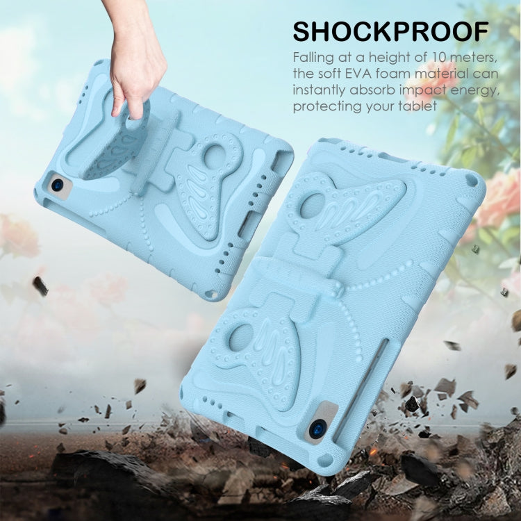 For Huawei MatePad 10.4 Butterfly Bracket EVA Shockproof Tablet Case(Light Blue) - Huawei by PMC TechLife | Online Shopping South Africa | PMC TechLife | Buy Now Pay Later Mobicred