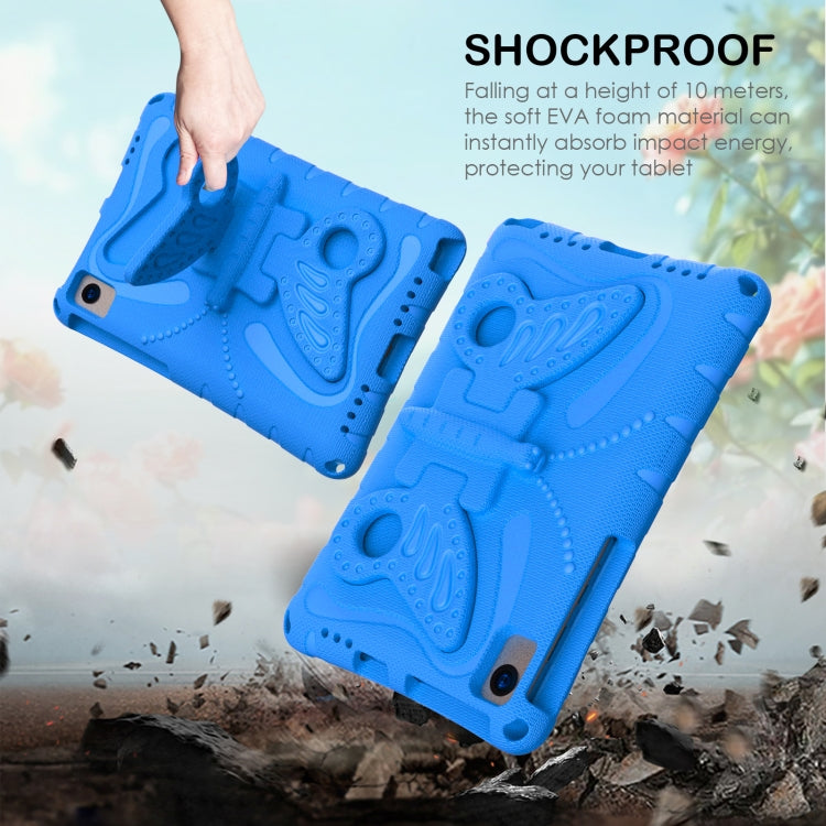 For Huawei MatePad 10.4 Butterfly Bracket EVA Shockproof Tablet Case(Blue) - free shipping - PMC TechLife - Order now!