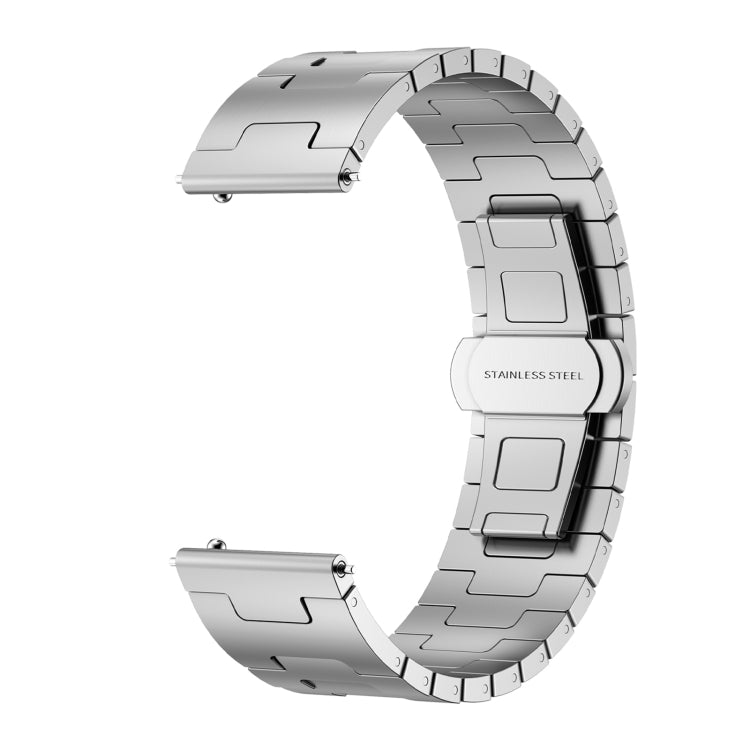 For Garmin Venu 3 Titanium Alloy 22mm Metal Watch Band(Silver) - Watch Bands by PMc TechLife | Online Shopping South Africa | PMc TechLife | Buy Now Pay Later Mobicred