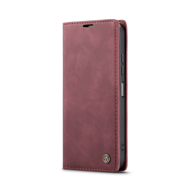 For Samsung Galaxy A06 CaseMe 013 Multifunctional Horizontal Flip Leather Phone Case(Red) - Galaxy Phone Cases by CaseMe | Online Shopping South Africa | PMC Jewellery | Buy Now Pay Later Mobicred