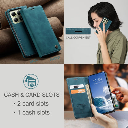 For Xiaomi 14T CaseMe 013 Multifunctional Horizontal Flip Leather Phone Case(Blue) - 14T Cases by CaseMe | Online Shopping South Africa | PMC Jewellery | Buy Now Pay Later Mobicred