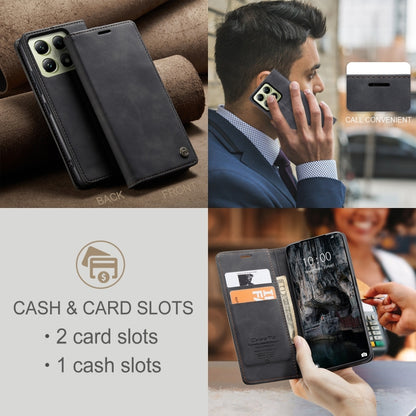 For Xiaomi 14T CaseMe 013 Multifunctional Horizontal Flip Leather Phone Case(Black) - 14T Cases by CaseMe | Online Shopping South Africa | PMC Jewellery | Buy Now Pay Later Mobicred