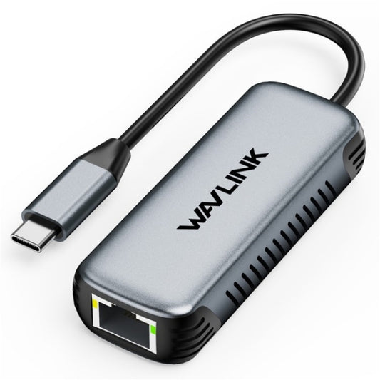 WAVLINK NWU340G 5Gbps Wired Network Converter USB-C to RJ45 Gigabit Ethernet Adapter - Network Hubs by WAVLINK | Online Shopping South Africa | PMC Jewellery | Buy Now Pay Later Mobicred