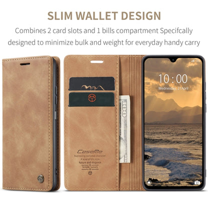 For Redmi 14C CaseMe 013 Multifunctional Horizontal Flip Leather Phone Case(Brown) - 14C Cases by CaseMe | Online Shopping South Africa | PMC Jewellery | Buy Now Pay Later Mobicred