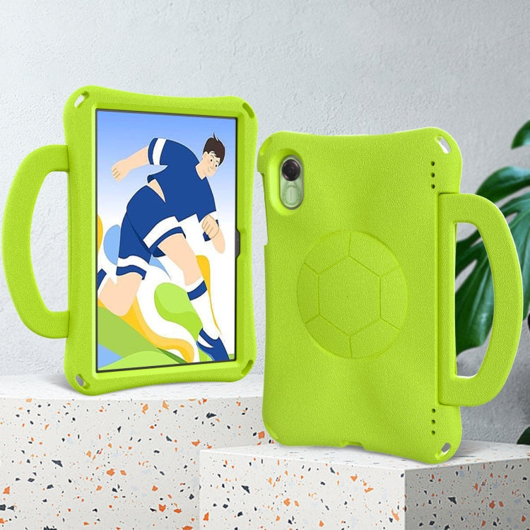 For Honor Pad X9 Handle Football Shaped EVA Shockproof Tablet Case(Grass Green) - Honor by PMC TechLife | Online Shopping South Africa | PMC TechLife | Buy Now Pay Later Mobicred