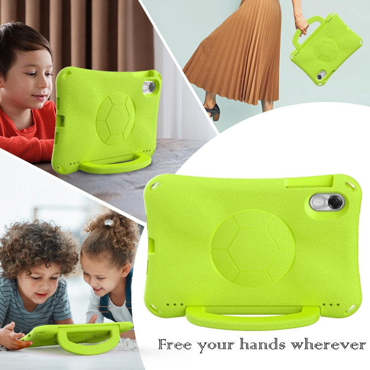 For Honor Pad X9 Handle Football Shaped EVA Shockproof Tablet Case(Grass Green) - Honor by PMC TechLife | Online Shopping South Africa | PMC TechLife | Buy Now Pay Later Mobicred