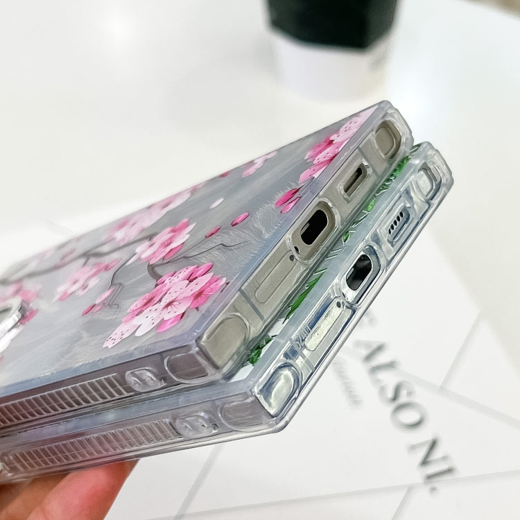 For Samsung Galaxy S25 5G Electroplating Flowers Plants Texture TPU Phone Case(Azalea FL4) - Galaxy S25 5G Cases by PMC Jewellery | Online Shopping South Africa | PMC Jewellery | Buy Now Pay Later Mobicred