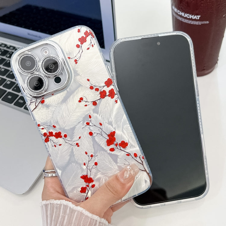 For iPhone 16e Electroplating Flower Texture TPU Phone Case(Yellow Wildflower SH6) - iPhone 16e Cases by PMC TechLife | Online Shopping South Africa | PMC TechLife | Buy Now Pay Later Mobicred