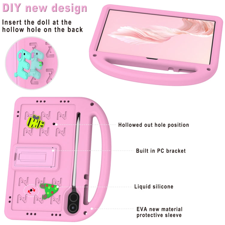 For Honor Pad X9 11.5  Cartoon Sparrow EVA Shockproof Tablet Case(Pink) - Honor by PMC TechLife | Online Shopping South Africa | PMC TechLife | Buy Now Pay Later Mobicred