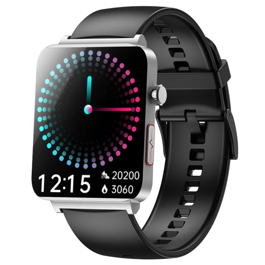 KS03 Pro 1.96 inch Color Screen Smart Watch, Support Bluetooth Call / Health Monitoring(Silver Black) - Smart Watches by PMC Jewellery | Online Shopping South Africa | PMC Jewellery | Buy Now Pay Later Mobicred