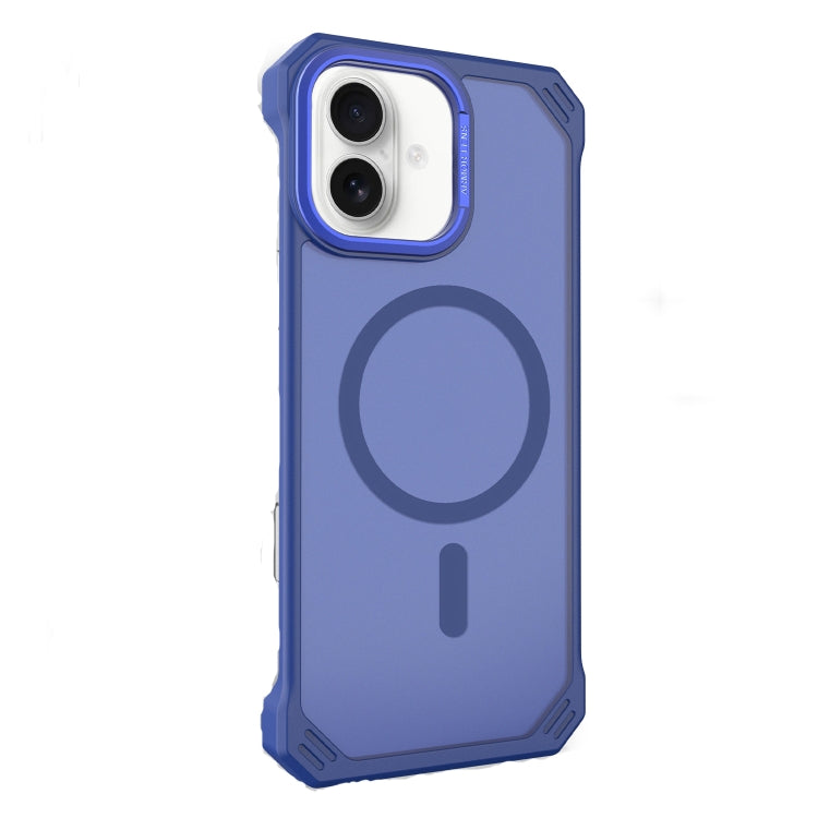 For iPhone 16 Starshield Frameless MagSafe PC Phone Case(Blue) - iPhone 16 Cases by PMc TechLife | Online Shopping South Africa | PMc TechLife | Buy Now Pay Later Mobicred