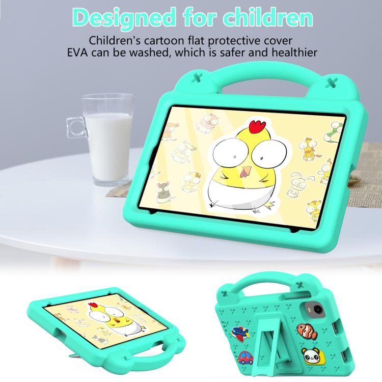 For Alldocube iPlay 60 Mini Pro Handle Kickstand Children EVA Shockproof Tablet Case(Mint Green) - CUBE by PMC TechLife | Online Shopping South Africa | PMC TechLife | Buy Now Pay Later Mobicred