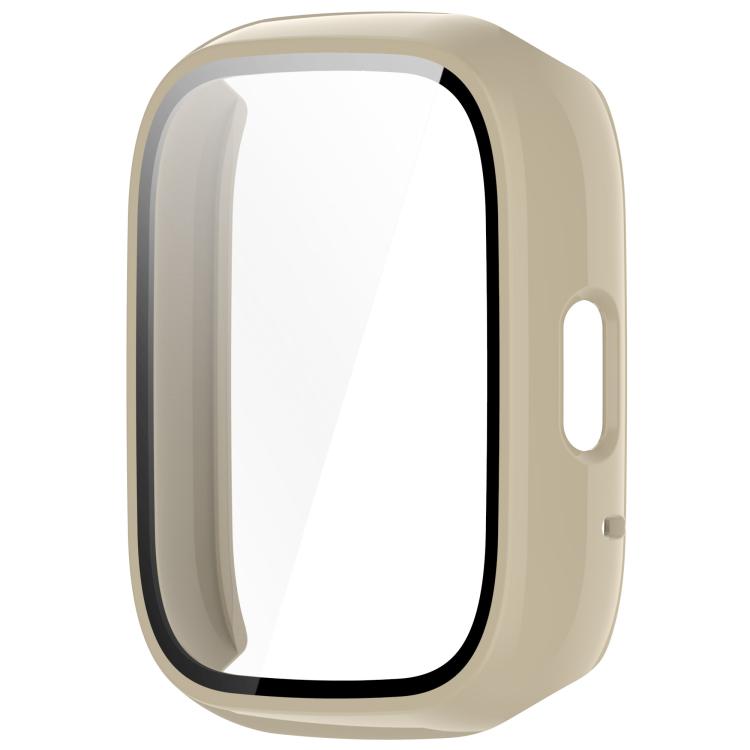 For Lexin Watch 3 Tempered Film Integrated PC Watch Protective Case(Ivory White) - Watch Case by PMC TechLife | Online Shopping South Africa | PMC TechLife | Buy Now Pay Later Mobicred