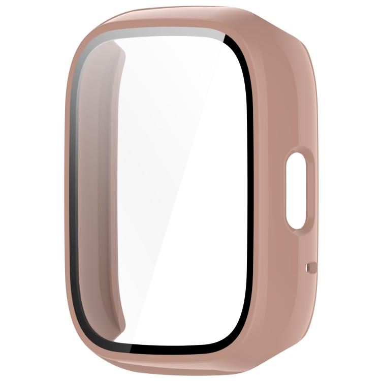 For Lexin Watch 3 Tempered Film Integrated PC Watch Protective Case(Cherry Pink) - Watch Case by PMC TechLife | Online Shopping South Africa | PMC TechLife | Buy Now Pay Later Mobicred