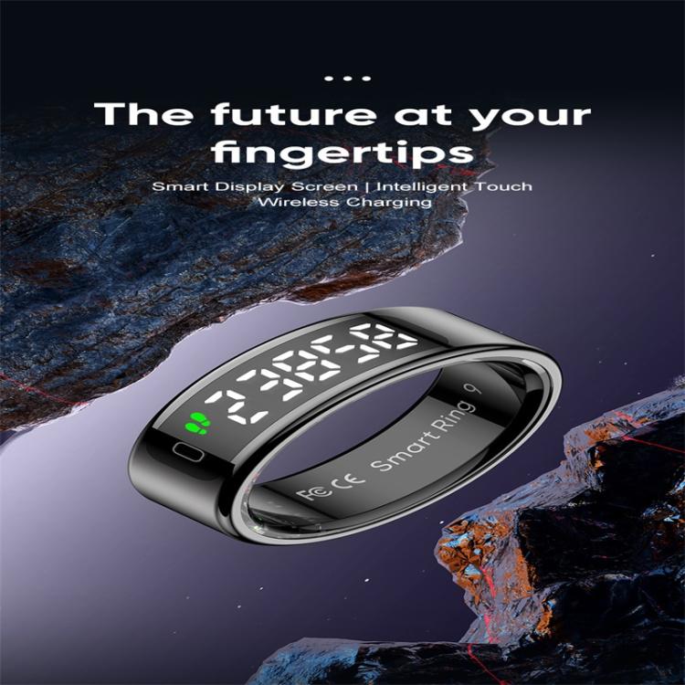 R11 SIZE 13 Smart Ring, Support Heart Rate / Blood Oxygen / Sleep / Multiple Sports Modes(Black) - free shipping - PMC TechLife - Order now!