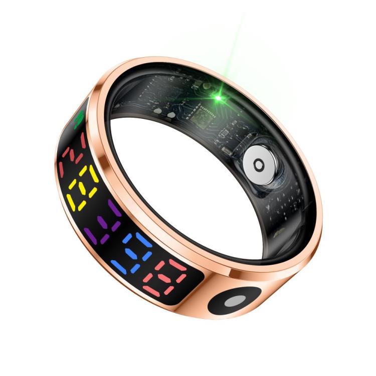 R12 SIZE 10 Smart Ring, Support Heart Rate / Blood Oxygen / Sleep / Multiple Sports Modes(Gold) - free shipping - PMC TechLife - Order now!