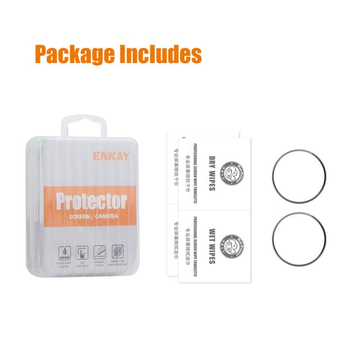 For OPPO Watch X2 2pcs ENKAY 3D Full Coverage Soft PC Edge PMMA HD Screen Film - free shipping - PMC TechLife - Order now!