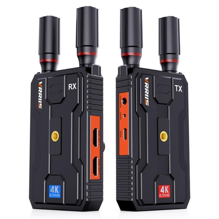 VRRIIS 097PRO Outdoor Live Streaming Audio Video Wireless Transmitter Receiver 4K HD Extender, Plug:EU Plug - Adapter by PMc TechLife | Online Shopping South Africa | PMc TechLife | Buy Now Pay Later Mobicred