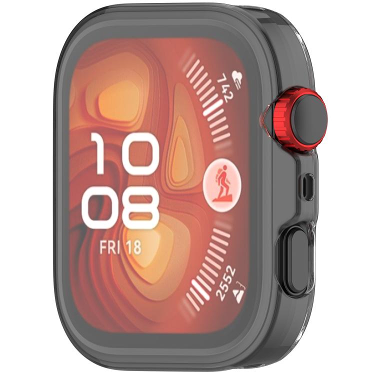 For Huawei Watch Fit 4 Pro Electroplated TPU Full Coverage Watch Protective Case(Transparent) - free shipping - PMC TechLife - Order now!