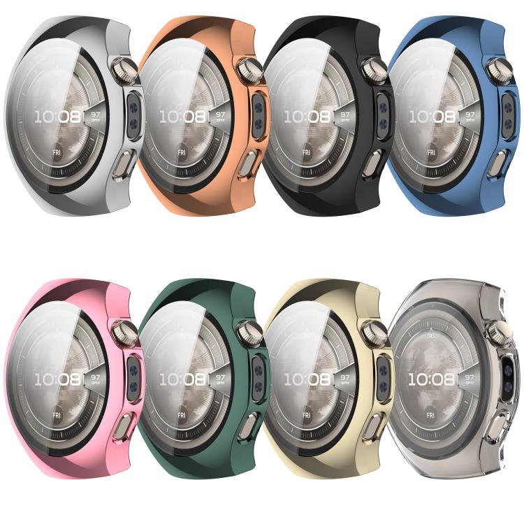For Huawei Watch 5 42mm Electroplated TPU Full Coverage Watch Protective Case(Light Gold) - free shipping - PMC TechLife - Order now!