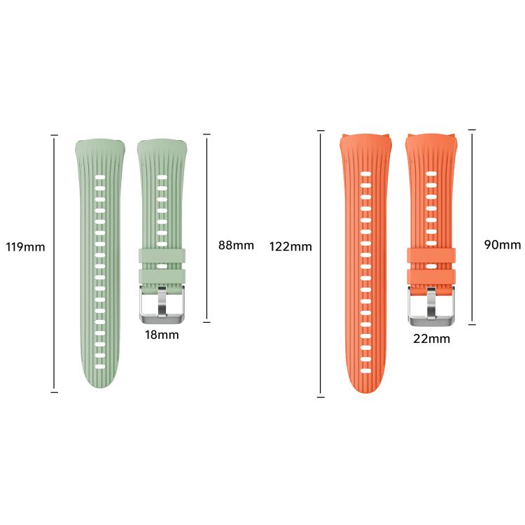 For Huawei Watch 5 46mm Vertical Silicone Watch Band(Wine Red) - free shipping - PMC TechLife - Order now!