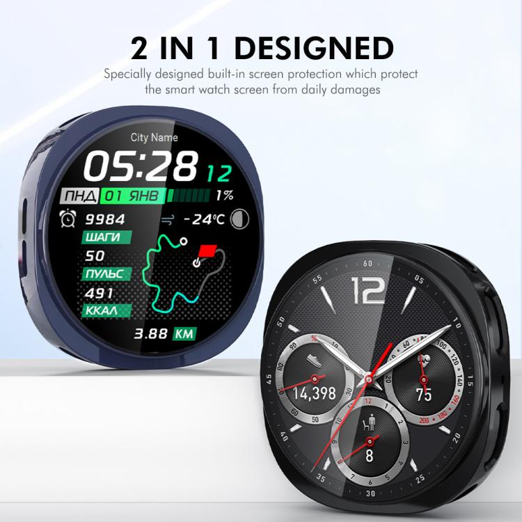 For Samsung Galaxy Watch8 44mm ENKAY Hat-Prince Full Coverage Electroplated Soft TPU Case with Screen Protection(Pink) - free shipping - PMC TechLife - Order now!