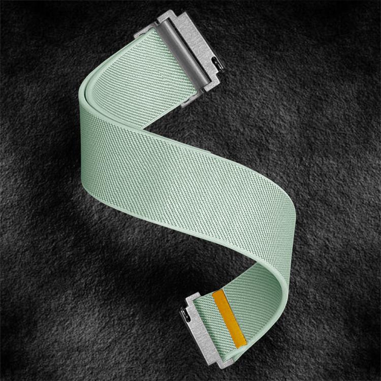 18mm Adjustable Single Loop Elastic Nylon Watch Band(Mint Green) - free shipping - PMC TechLife - Order now!