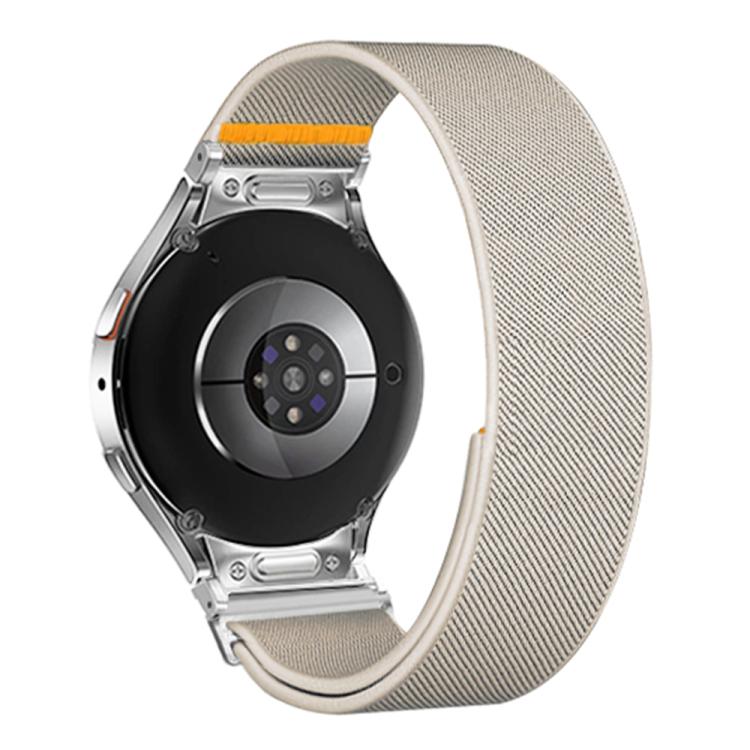 For Samsung Galaxy Watch FE / 7 / 6 / 5 / 4 Adjustable Single Loop Elastic Nylon Watch Band(Starlight) - free shipping - PMC TechLife - Order now!