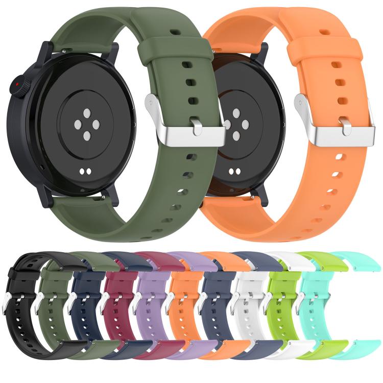 For CMF Watch 3 Pro / CMF Watch Pro2 Solid Color Silicone Watch Band(Black) - free shipping - PMC TechLife - Order now!